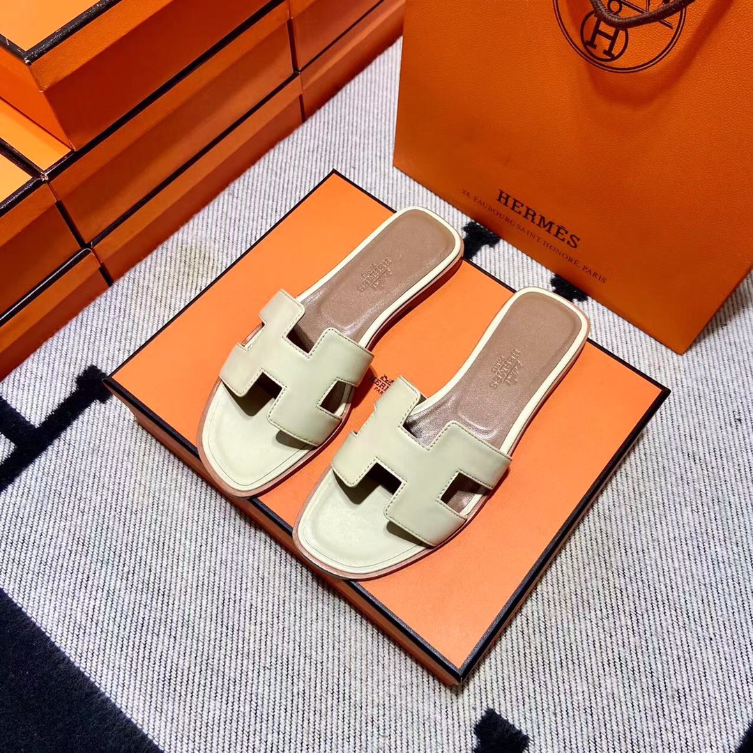 에르메스 올수공 오란 슬리퍼 샌들 스위프트 38